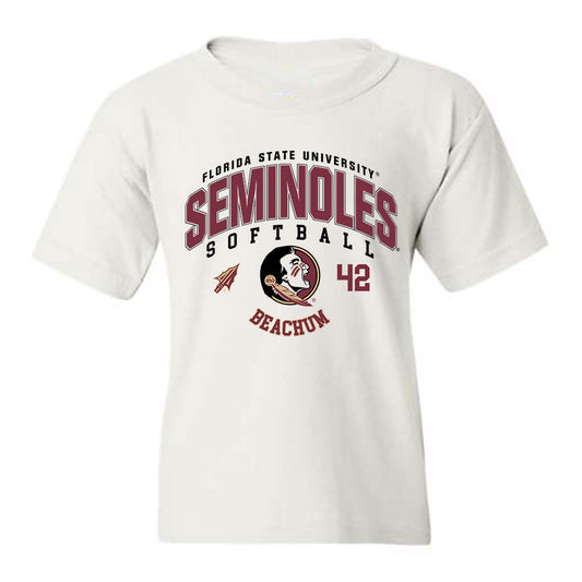 FSU - NCAA Softball : Jaysoni Beachum - Fashion Shersey Youth T-Shirt