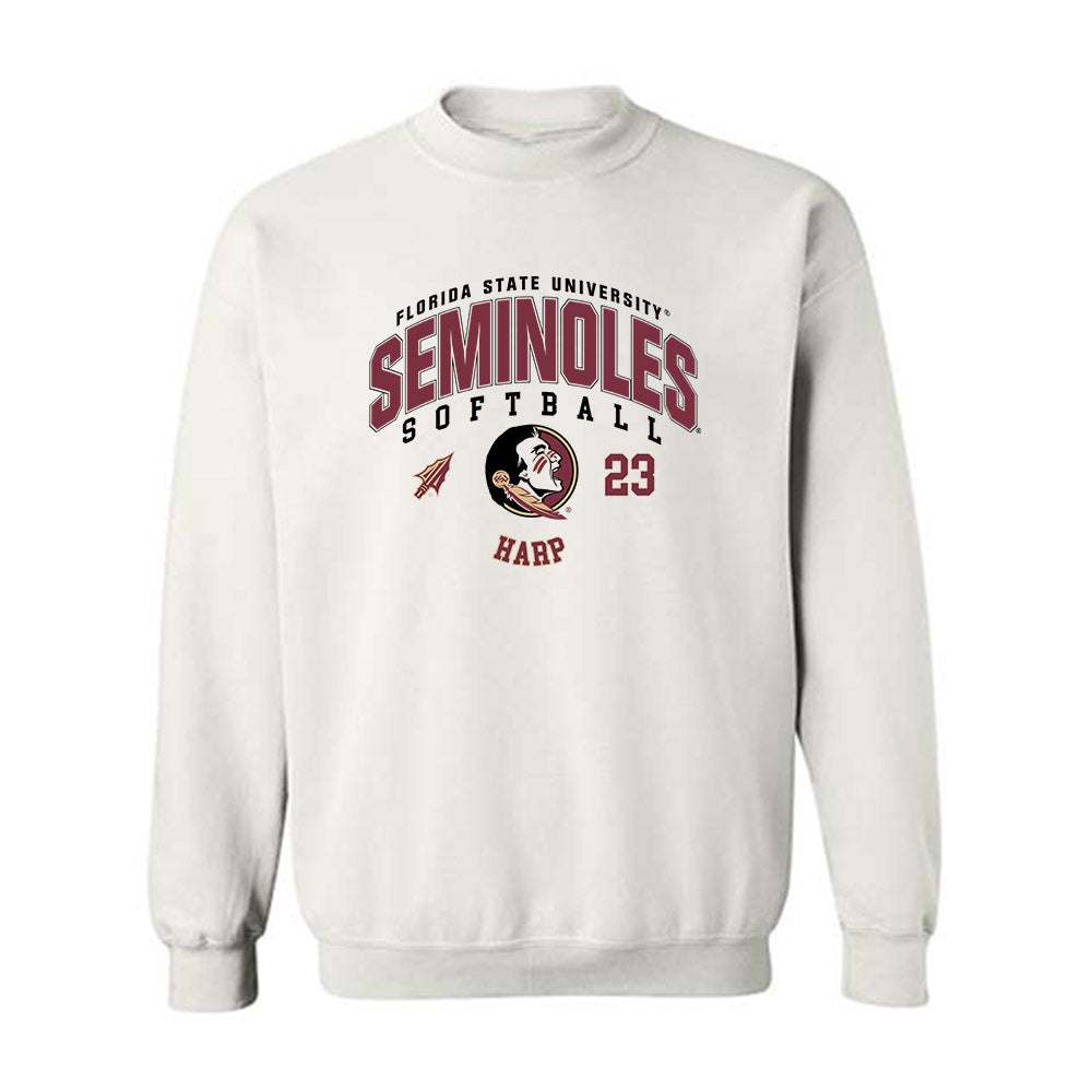 FSU - NCAA Softball : Kennedy Harp - Fashion Shersey Crewneck Sweatshirt