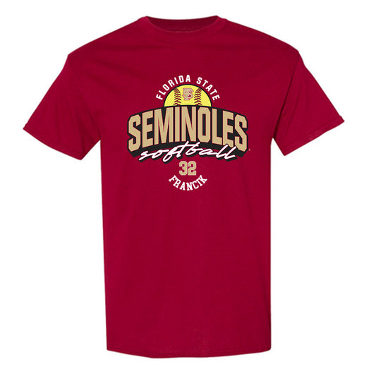 FSU - NCAA Softball : Jasmine Francik - Fashion Shersey T-Shirt