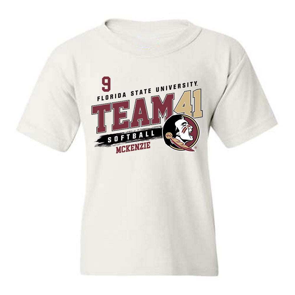 FSU - NCAA Softball : Shelby McKenzie - Fashion Shersey Youth T-Shirt