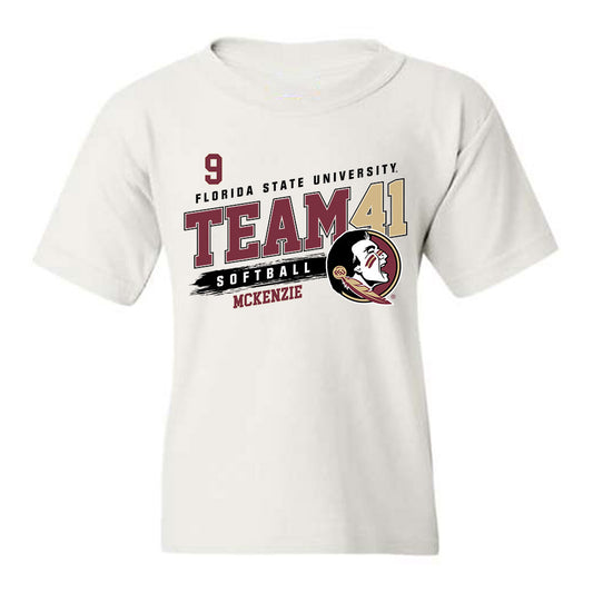 FSU - NCAA Softball : Shelby McKenzie - Fashion Shersey Youth T-Shirt