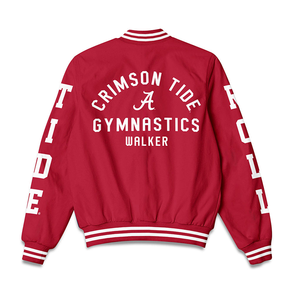 Alabama - NCAA Women's Gymnastics : Paityn Walker - Bomber Jacket-1
