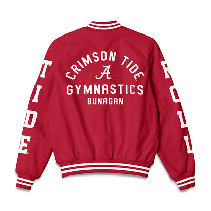 Alabama - NCAA Women's Gymnastics : Corrine Bunagan - Bomber Jacket-1