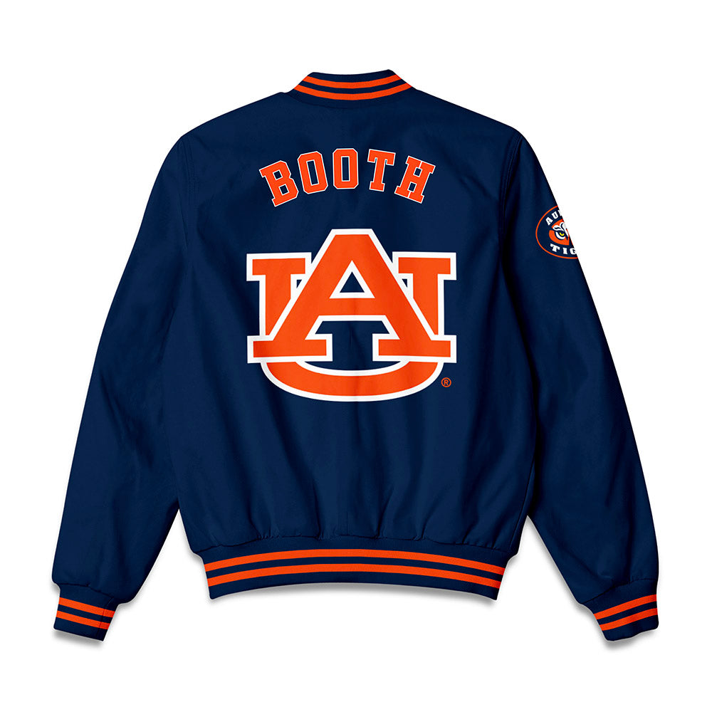 Auburn - NCAA Women's Gymnastics : Charlotte Booth - Bomber Jacket-1