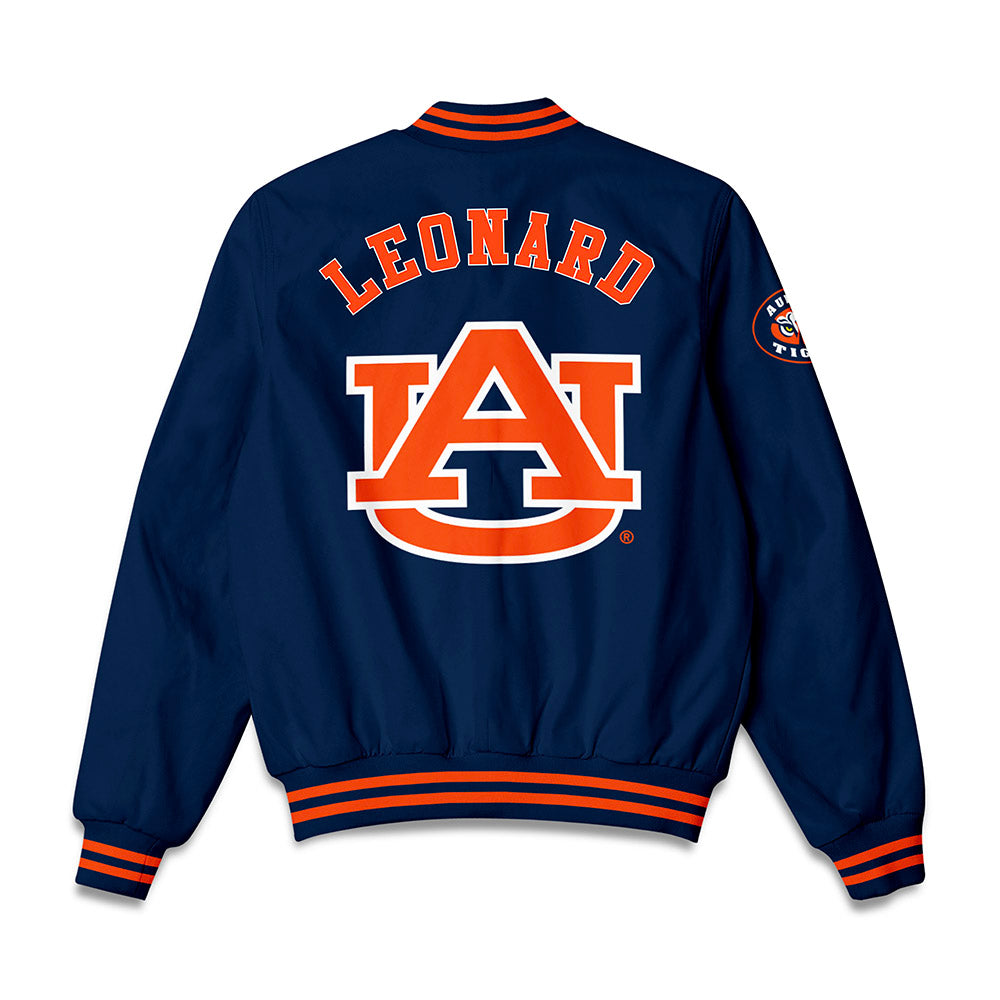 Auburn - NCAA Women's Gymnastics : Caroline Leonard - Bomber Jacket-1