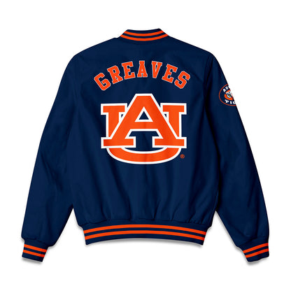 Auburn - NCAA Women's Gymnastics : Sophia Greaves - Bomber Jacket-1