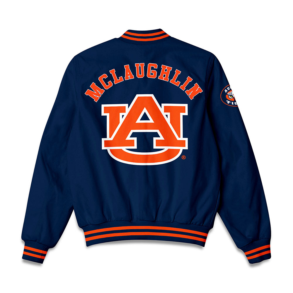 Auburn - NCAA Women's Gymnastics : Gabby McLaughlin - Bomber Jacket-1