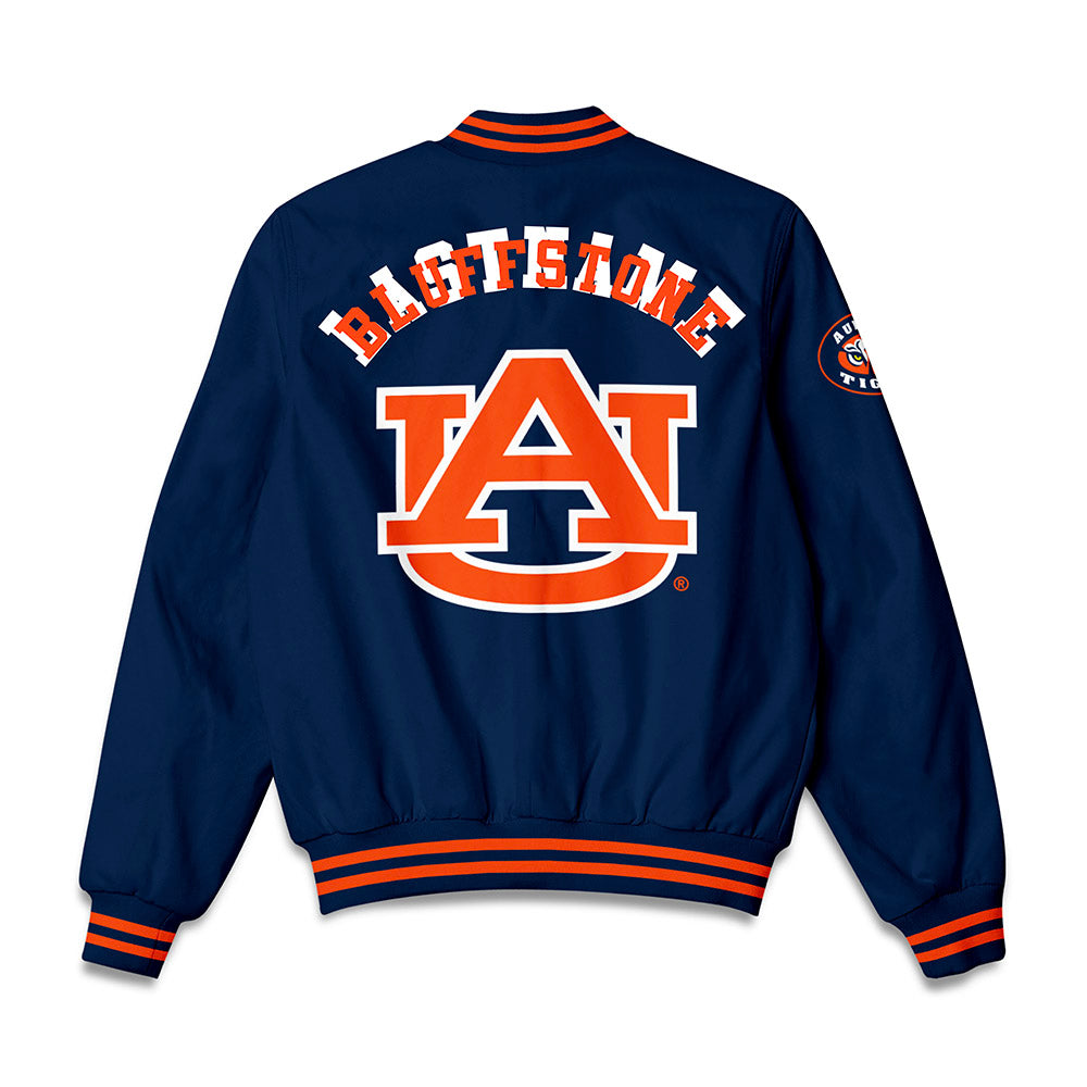 Auburn - NCAA Women's Gymnastics : Kaylee Bluffstone - Bomber Jacket-1