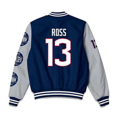 UConn - NCAA Men's Basketball : Jacob ROSS - Bomber Jacket-1
