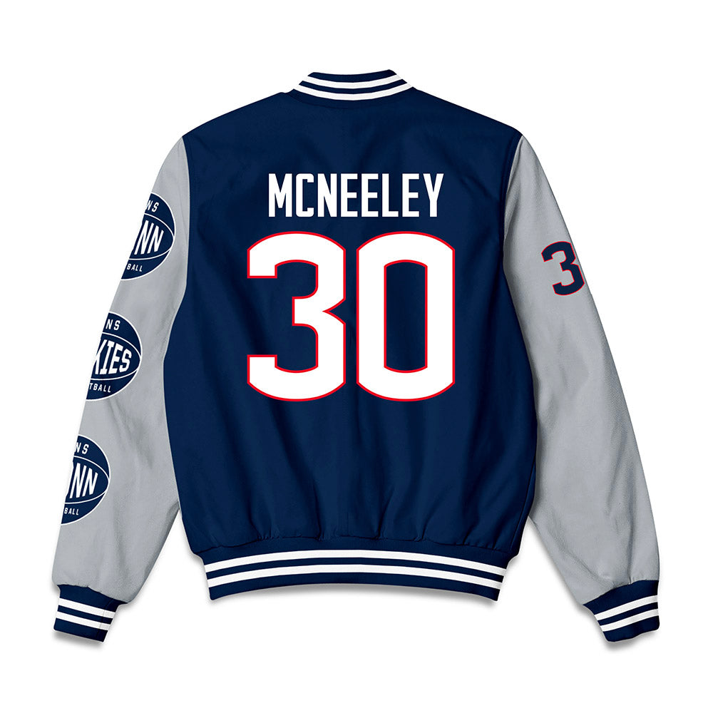 UConn - NCAA Men's Basketball : Liam McNeeley - Bomber Jacket