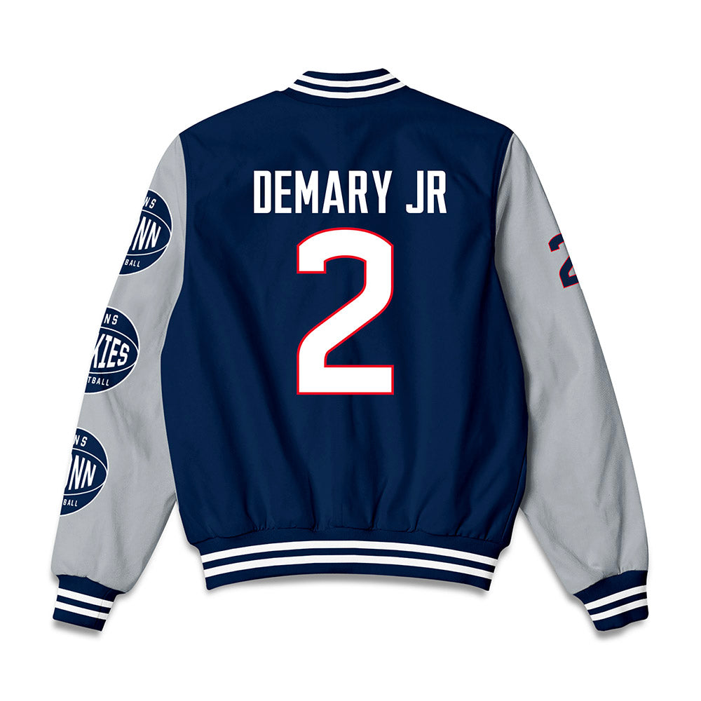 UConn - NCAA Men's Basketball : Silas Demary Jr - Bomber Jacket-1