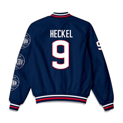UConn - NCAA Women's Basketball : Kayleigh Heckel - Bomber Jacket-1