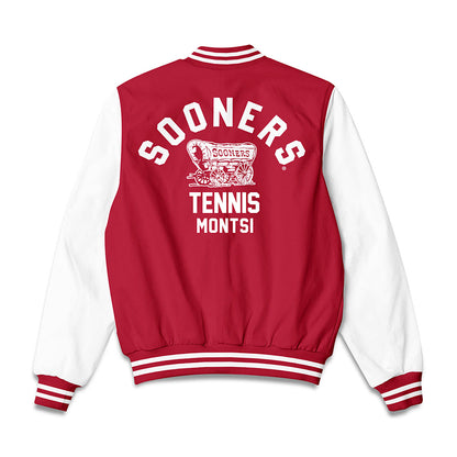 Oklahoma - NCAA Men's Tennis : Kholo Montsi - Bomber Jacket Jacket Bomber Jacket