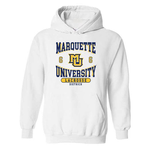 Marquette - NCAA Women's Lacrosse : Lily Dietrich - Hooded Sweatshirt Classic Fashion Shersey