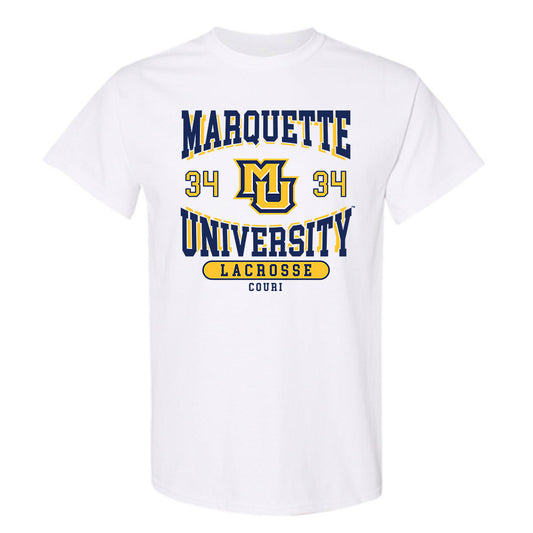 Marquette - NCAA Women's Lacrosse : Emily Couri - Classic Fashion Shersey T-Shirt-0