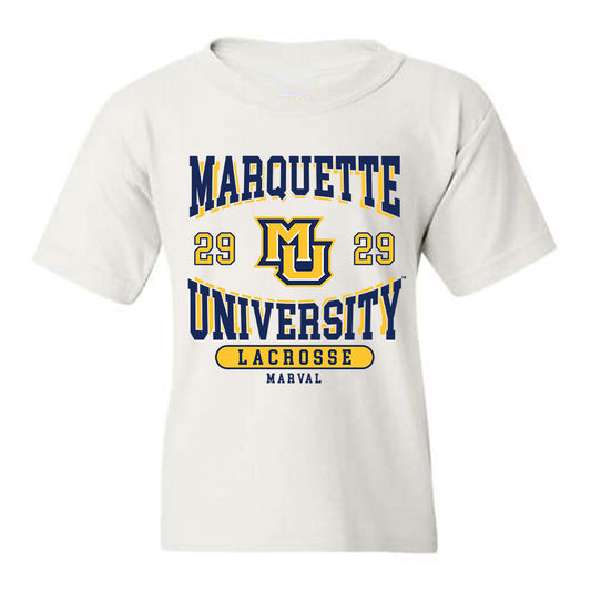 Marquette - NCAA Women's Lacrosse : Jasmine Marval - Youth T-Shirt Classic Fashion Shersey