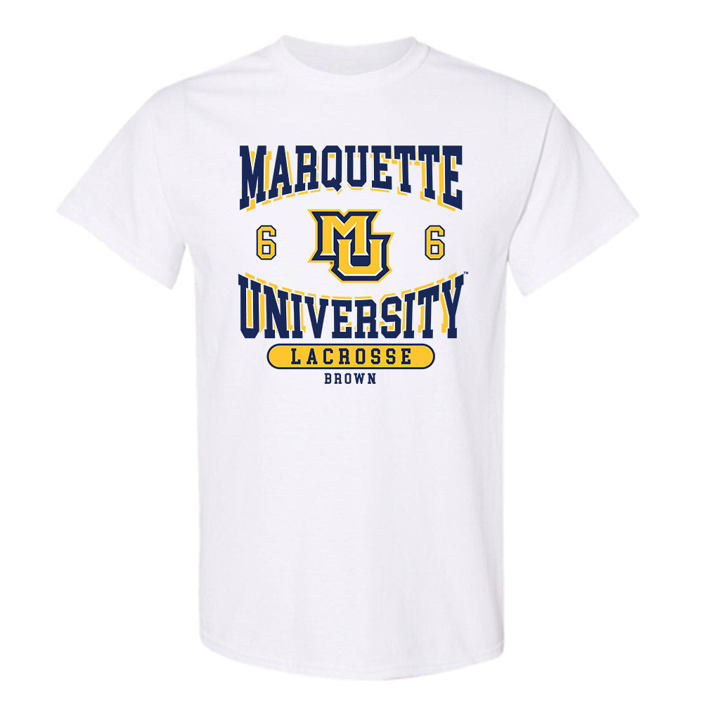 Marquette - NCAA Women's Lacrosse : Haley Brown - Classic Fashion Shersey T-Shirt-0