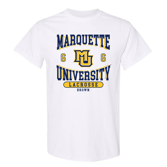 Marquette - NCAA Women's Lacrosse : Haley Brown - Classic Fashion Shersey T-Shirt-0