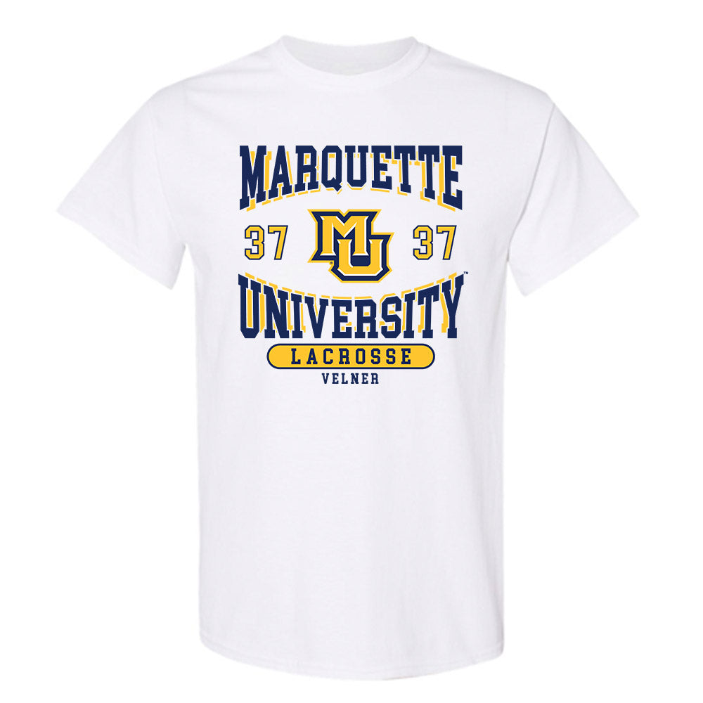 Marquette - NCAA WoMen's Lacrosse : Mary Velner - T-Shirt Classic Fashion Shersey