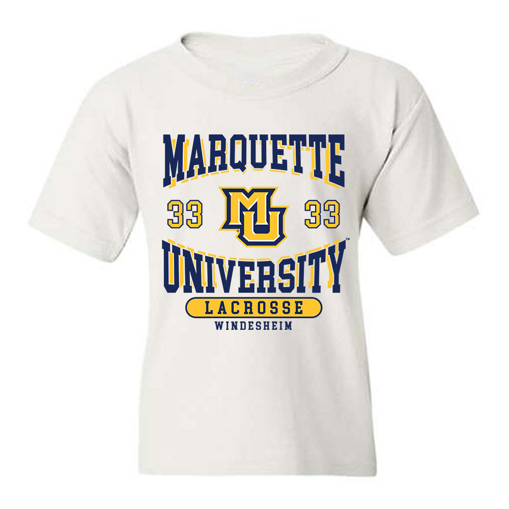 Marquette - NCAA Women's Lacrosse : Gabby Windesheim - Classic Fashion Shersey Youth T-Shirt-0