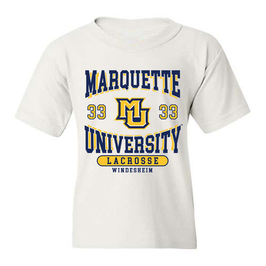 Marquette - NCAA Women's Lacrosse : Gabby Windesheim - Classic Fashion Shersey Youth T-Shirt-0