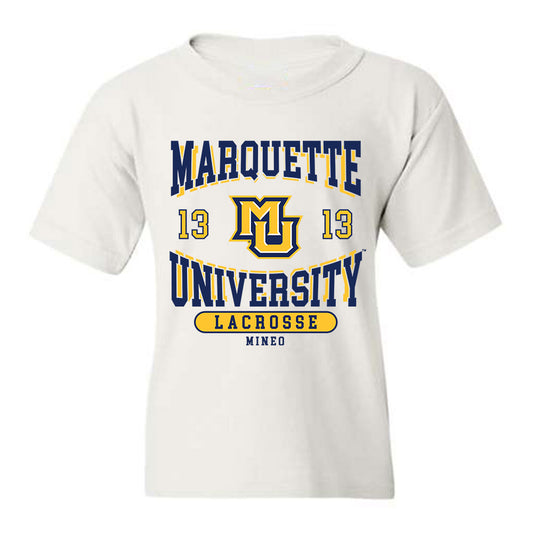 Marquette - NCAA Women's Lacrosse : Lucy Mineo - Classic Fashion Shersey Youth T-Shirt