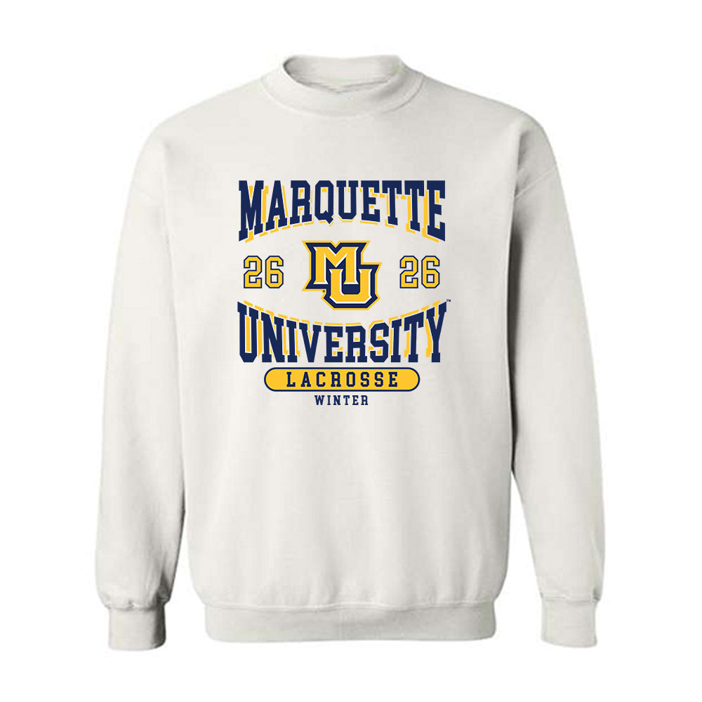 Marquette - NCAA Women's Lacrosse : Nina Winter - Crewneck Sweatshirt Classic Fashion Shersey