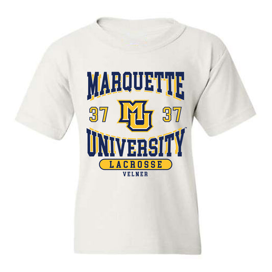 Marquette - NCAA WoMen's Lacrosse : Mary Velner - Youth T-Shirt Classic Fashion Shersey