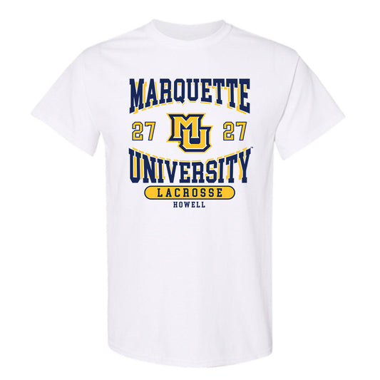 Marquette - NCAA Women's Lacrosse : Jillian Howell - Classic Fashion Shersey T-Shirt-0