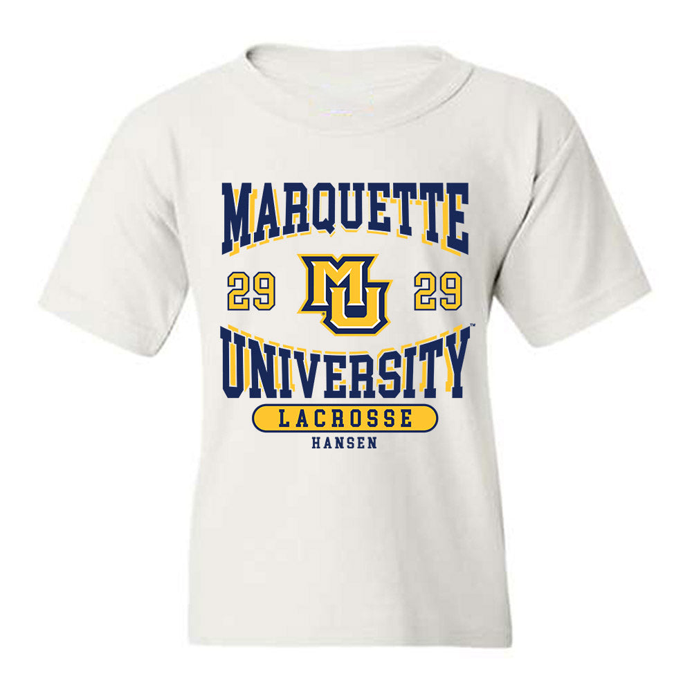 Marquette - NCAA Women's Lacrosse : Megan Hansen - Classic Fashion Shersey Youth T-Shirt-0