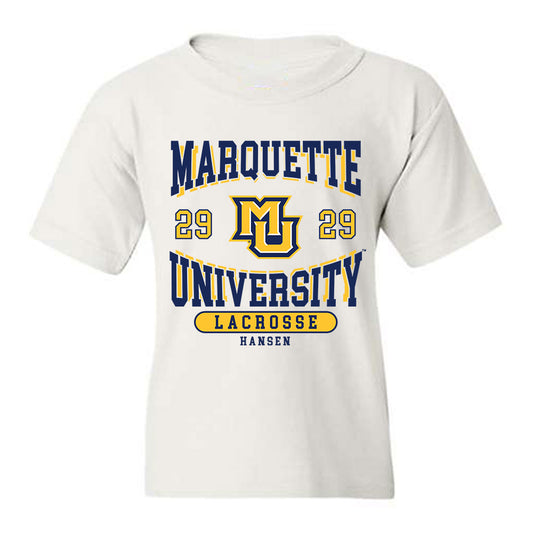 Marquette - NCAA Women's Lacrosse : Megan Hansen - Classic Fashion Shersey Youth T-Shirt-0