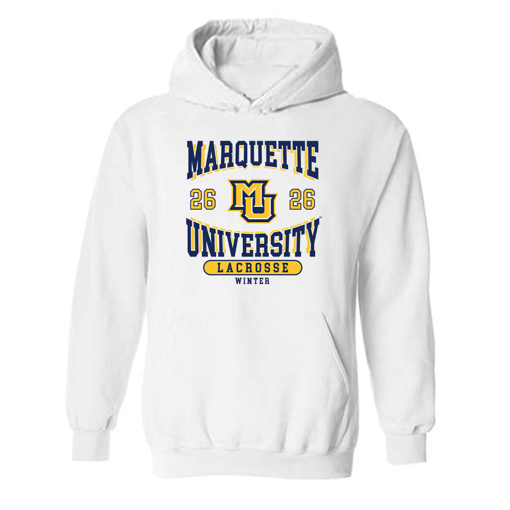 Marquette - NCAA Women's Lacrosse : Nina Winter - Hooded Sweatshirt Classic Fashion Shersey