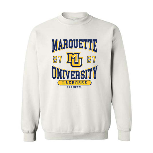 Marquette - NCAA Women's Lacrosse : Ava Sprinkel - Crewneck Sweatshirt Classic Fashion Shersey