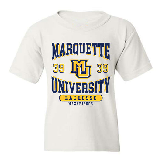 Marquette - NCAA Women's Lacrosse : Sofia Grace Mazariegos - Classic Fashion Shersey Youth T-Shirt