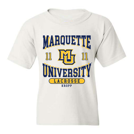 Marquette - NCAA Women's Lacrosse : Josie Kropp - Youth T-Shirt Classic Fashion Shersey