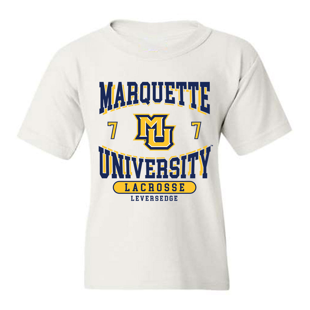 Marquette - NCAA Women's Lacrosse : Riley Leversedge - Youth T-Shirt Classic Fashion Shersey