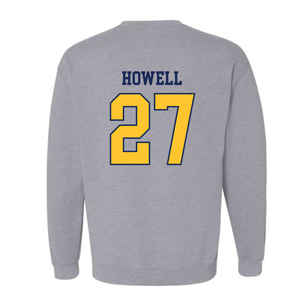 Marquette - NCAA Women's Lacrosse : Jillian Howell - Sports Shersey Crewneck Sweatshirt-1