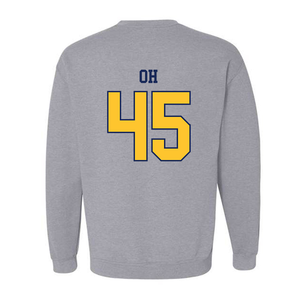 Marquette - NCAA Women's Lacrosse : Mia Oh - Sports Shersey Crewneck Sweatshirt-1