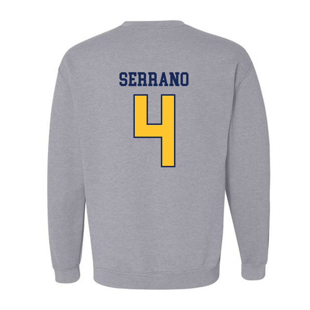 Marquette - NCAA Women's Lacrosse : Dani Serrano - Sports Shersey Crewneck Sweatshirt-1