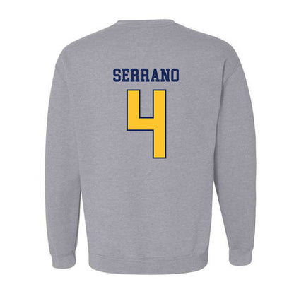 Marquette - NCAA Women's Lacrosse : Dani Serrano - Sports Shersey Crewneck Sweatshirt-1