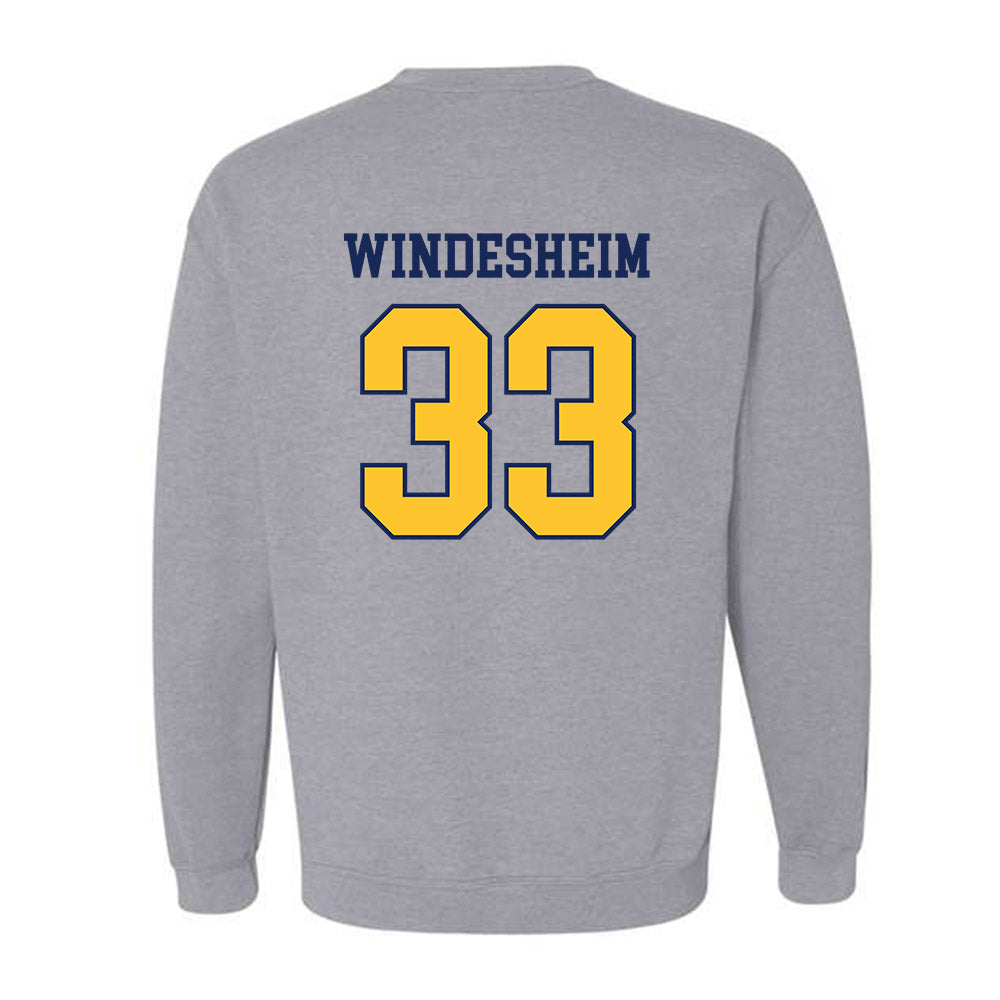 Marquette - NCAA Women's Lacrosse : Gabby Windesheim - Sports Shersey Crewneck Sweatshirt-1