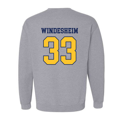 Marquette - NCAA Women's Lacrosse : Gabby Windesheim - Sports Shersey Crewneck Sweatshirt-1