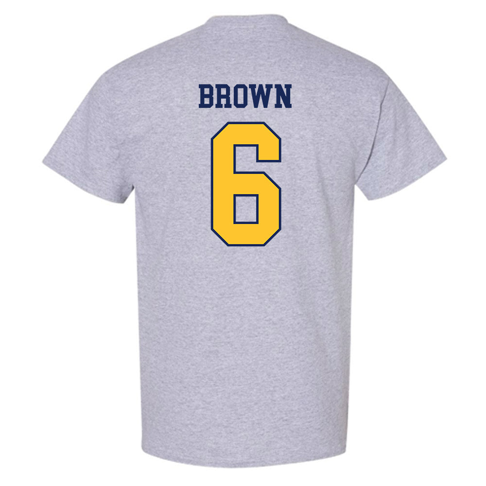 Marquette - NCAA Women's Lacrosse : Haley Brown - Sports Shersey T-Shirt-1