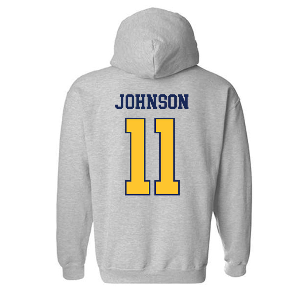 Marquette - NCAA Women's Lacrosse : Laila Johnson - Sports Shersey Hooded Sweatshirt