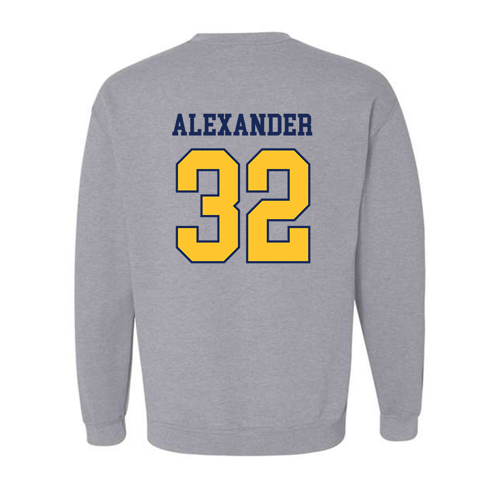 Marquette - NCAA Women's Lacrosse : Taylor Alexander - Sports Shersey Crewneck Sweatshirt