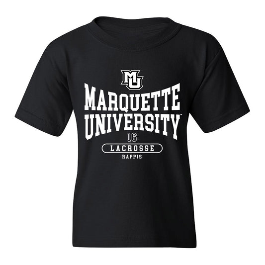 Marquette - NCAA Men's Lacrosse : Nolan Rappis - Youth T-Shirt Classic Fashion Shersey