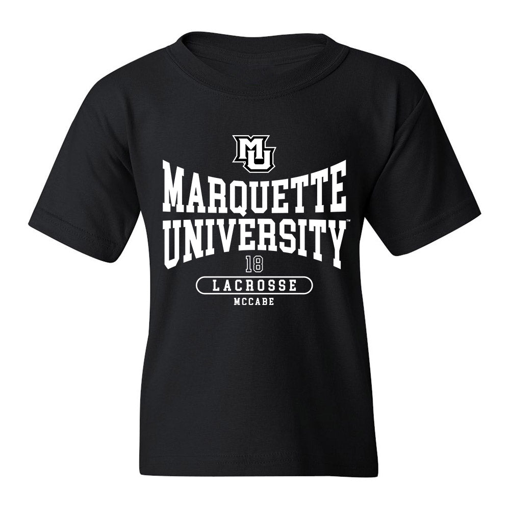 Marquette - NCAA Men's Lacrosse : Conor McCabe - Youth T-Shirt Classic Fashion Shersey