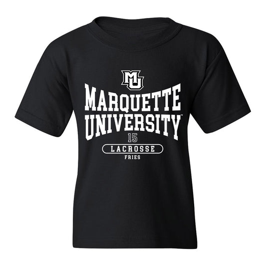Marquette - NCAA Men's Lacrosse : Griffin Fries - Youth T-Shirt Classic Fashion Shersey