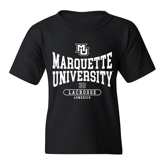 Marquette - NCAA Men's Lacrosse : Iggy LoMedico - Fashion Shersey Youth T-Shirt-0