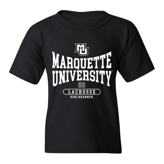 Marquette - NCAA Men's Lacrosse : Andrew Kohlbrenner - Youth T-Shirt Classic Fashion Shersey